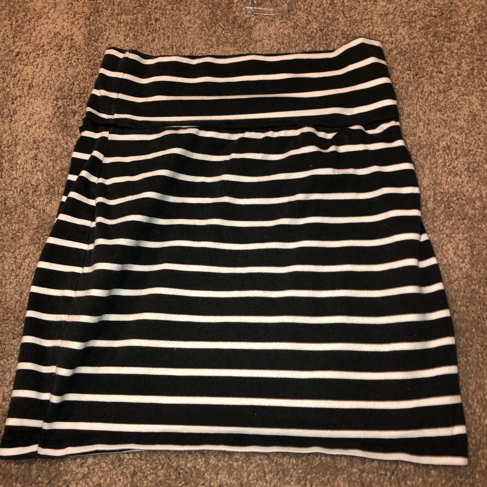 Stripped Bodycon Skirt from Charlotte Russe
